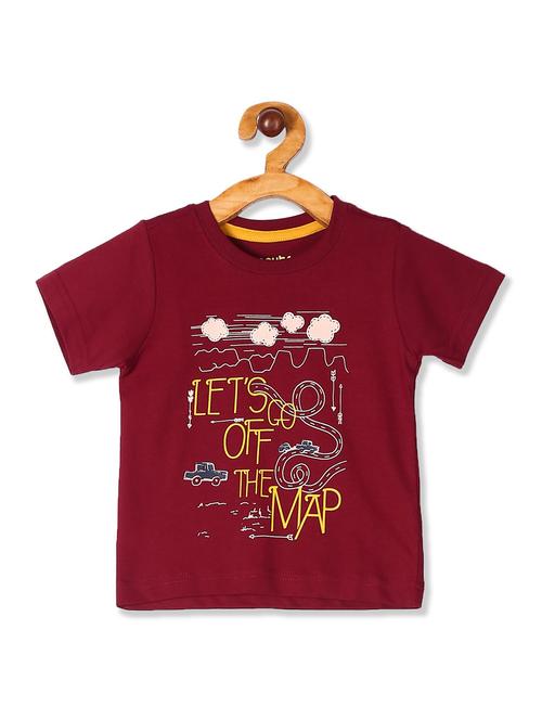 crew neck printed t-shirt - 18255585 - Very Small Image - 1