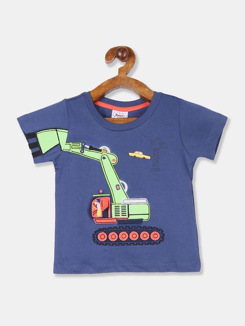 crew neck printed t-shirt - 18255598 - Very Small Image - 1