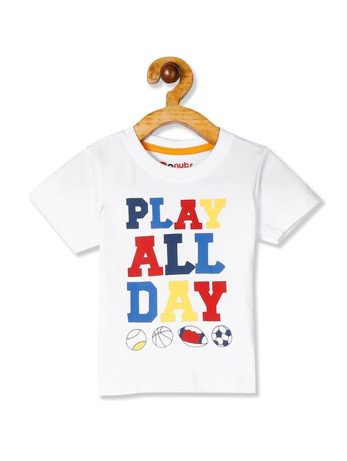 crew neck printed t-shirt - 18255627 - Very Small Image - 1