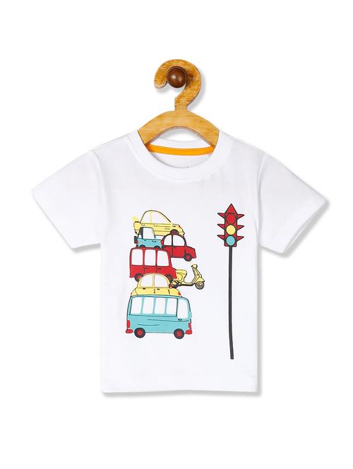 crew neck printed t-shirt - 18255637 - Very Small Image - 1