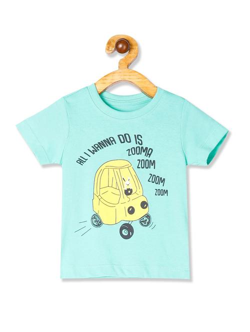 crew neck printed t-shirt - 18255638 - Very Small Image - 1