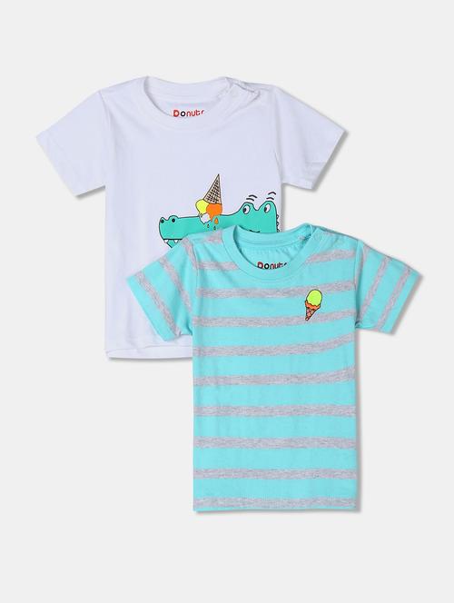 crew neck printed t-shirt - 18255644 - Very Small Image - 1
