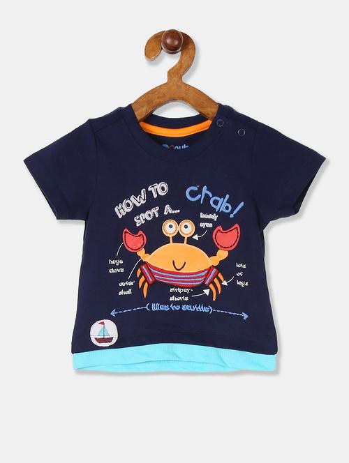 crew neck printed t-shirt - 18255645 - Very Small Image - 1