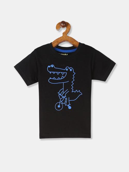 crew neck printed t-shirt - 18255660 - Very Small Image - 1