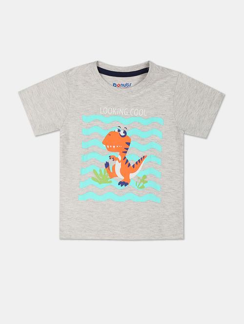 crew neck printed t-shirt - 18255674 - Very Small Image - 1
