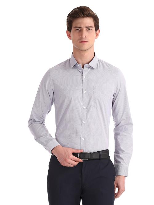 mens stripes formal shirt - 18256127 - Very Small Image - 1