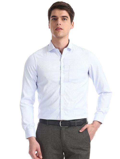 light-blue striped formal shirt - 18256308 - Very Small Image - 1