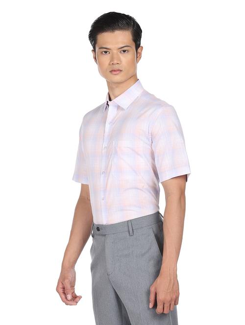 mens checks formal shirt - 18256664 - Very Small Image - 1