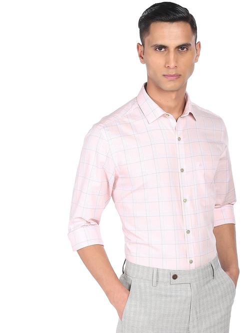 mens checks formal shirt - 18256678 - Very Small Image - 1