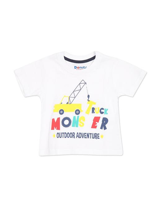 round neck printed t-shirt - 18257043 - Very Small Image - 1