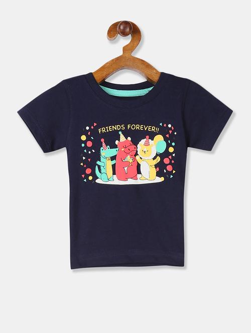 crew neck printed t-shirt - 18257122 - Very Small Image - 1