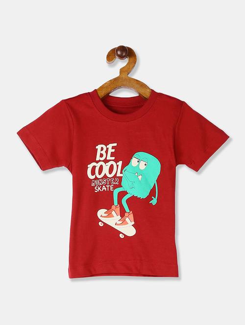 crew neck printed t-shirt - 18257126 - Very Small Image - 1