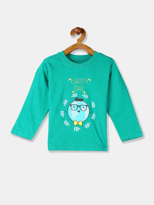 crew neck printed t-shirt - 18257128 - Very Small Image - 1