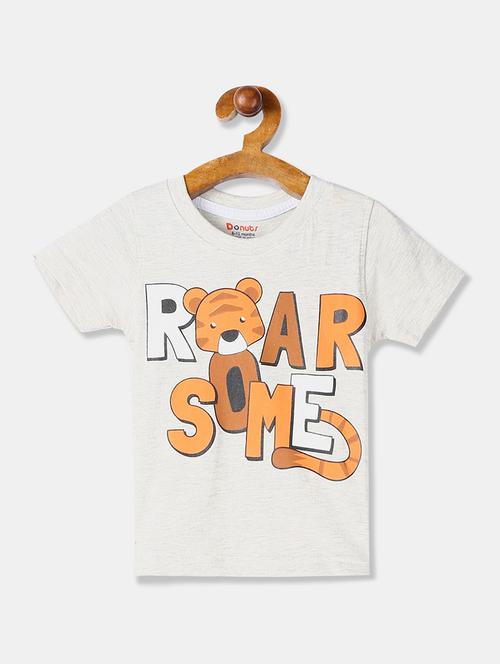 crew neck printed t-shirt - 18257129 - Very Small Image - 1