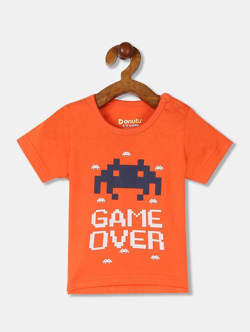 crew neck printed t-shirt - 18257196 - Very Small Image - 1