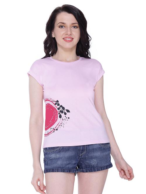 round neck printed regular tee - 18257697 - Very Small Image - 1
