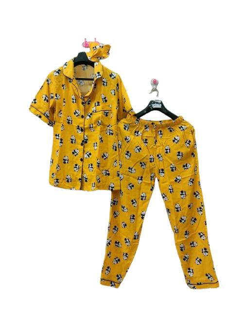 cotton printed night suit - 18257915 - Very Small Image - 1