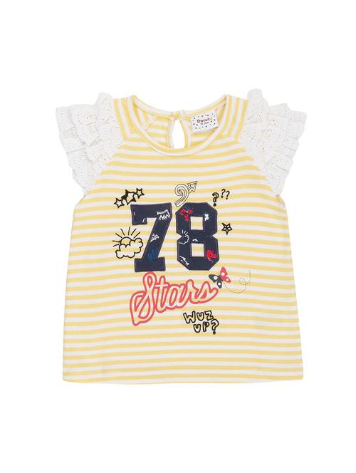 yellow striped regular top - 18257957 - Very Small Image - 1