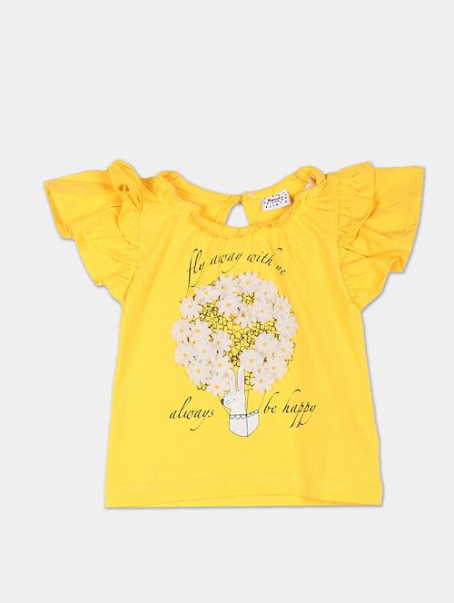 yellow cotton top - 18258032 - Very Small Image - 1