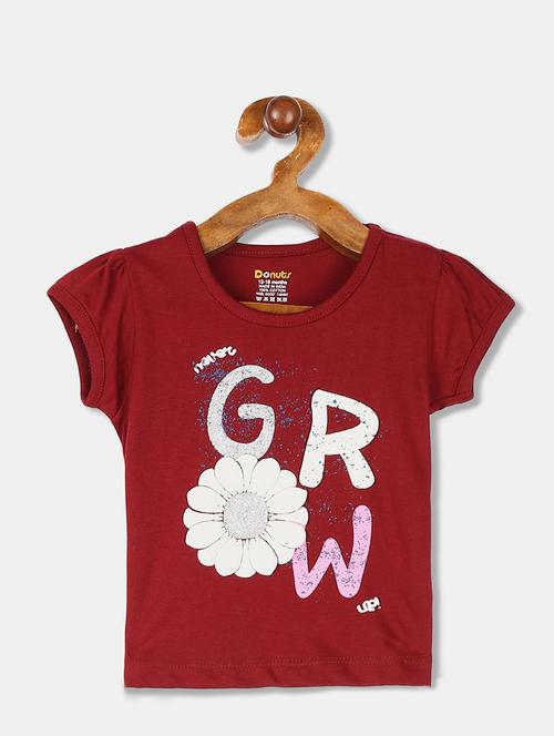printed regular tee - 18258146 - Very Small Image - 1