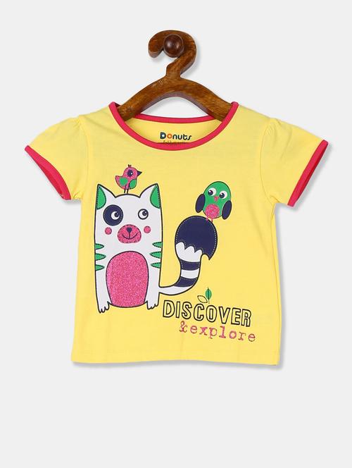 printed regular tee - 18258730 - Very Small Image - 1