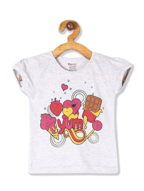 printed regular tee - 18258788 - Very Small Image - 1