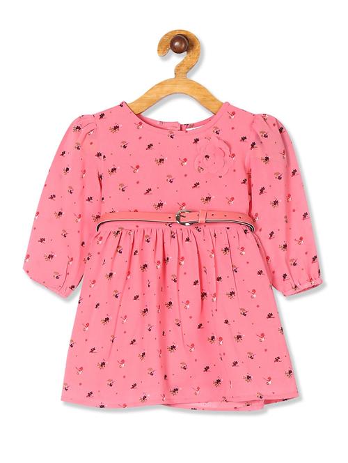 floral printed frock - 18259096 - Very Small Image - 1