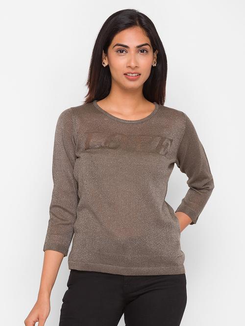 women's all over print round neck t-shirt - 18259485 - Very Small Image - 1