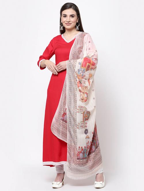 long sleeved solid anarkali kurta - 18259661 - Very Small Image - 1