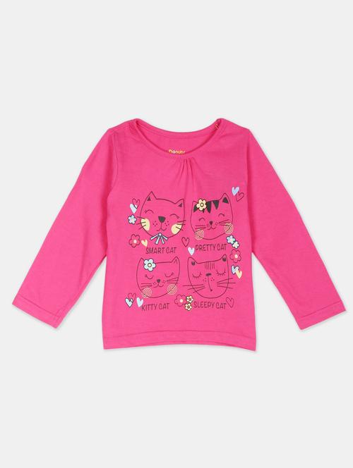 round neck printed tee - 18260079 - Very Small Image - 1