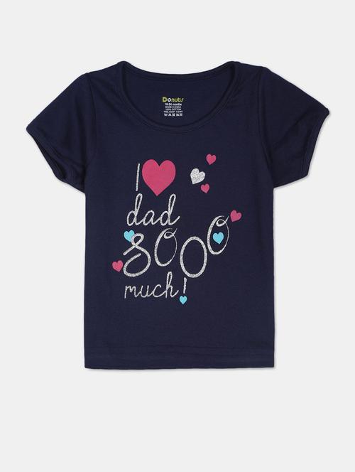 round neck printed tee - 18260141 - Very Small Image - 1