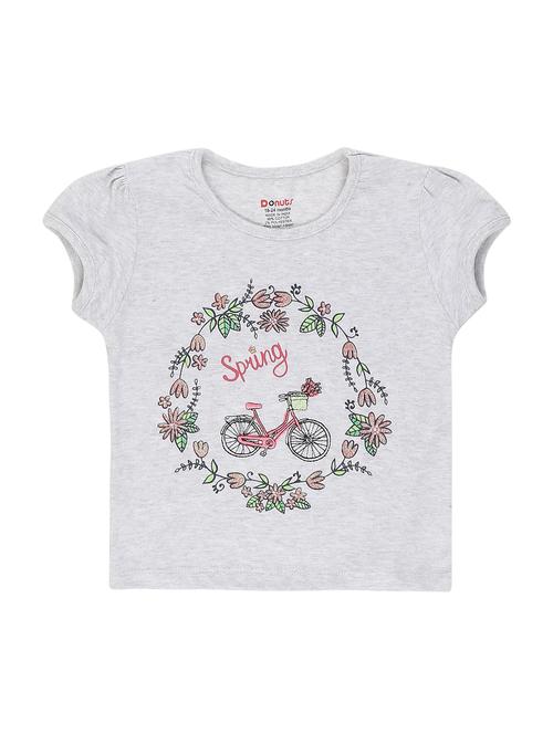 round neck printed tee - 18260332 - Very Small Image - 1