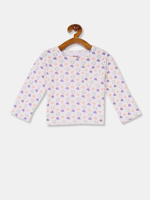 round neck printed tee - 18260564 - Very Small Image - 1