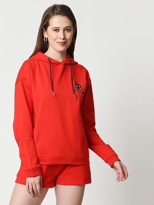 hooded neck graphic sweatshirt - 18260640 - Very Small Image - 1