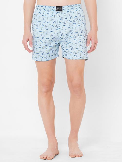 light blue printed boxer - 18260818 - Very Small Image - 1