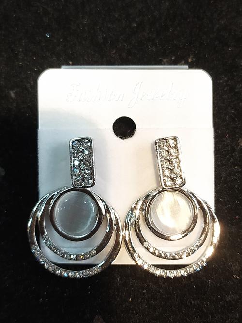 silver good quality earring - 18261076 - Very Small Image - 1