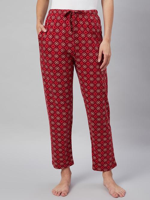 mid rise printed pajama - 18262006 - Very Small Image - 1