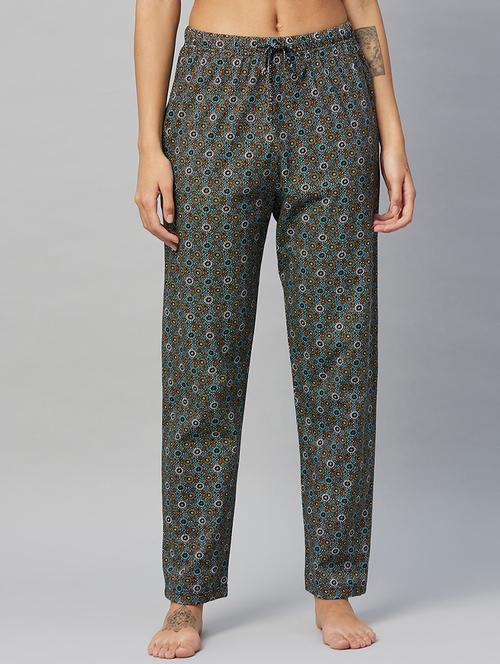 mid rise printed pajama - 18262017 - Very Small Image - 1