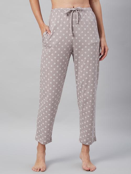 mid rise printed pajama - 18262025 - Very Small Image - 1