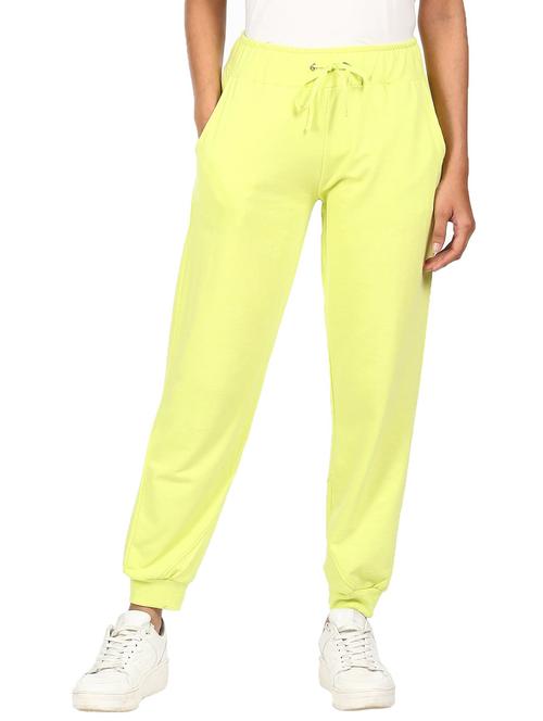 green polyester joggers - 18262107 - Very Small Image - 1
