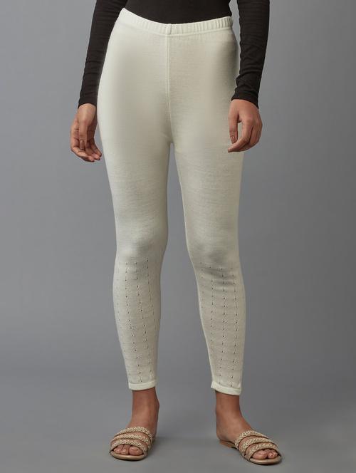 white solid jegging - 18264846 - Very Small Image - 1