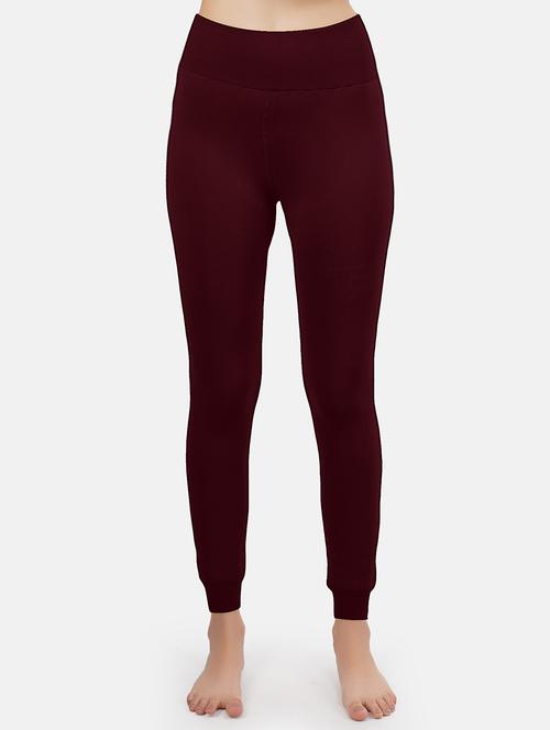 red solid fur legging - 18266591 - Very Small Image - 1