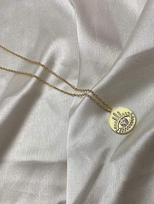 gold plated long necklace - 18266993 - Very Small Image - 1