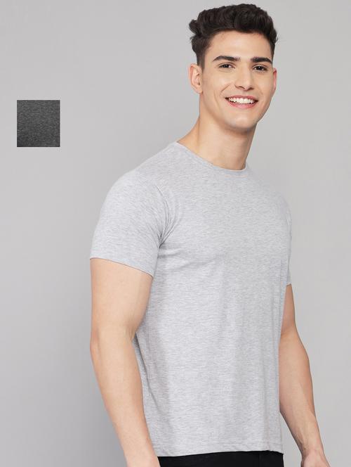 set of 2 solid combos t-shirt - 18267362 - Very Small Image - 1