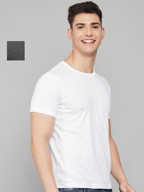 set of 2 solid combos t-shirt - 18267377 - Very Small Image - 1