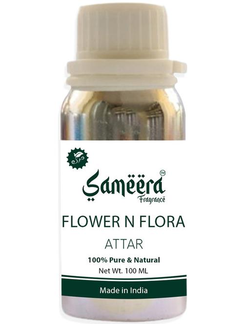 flower n flora attar (100ml) alcohol free perfume for men & women - 18268169 - Very Small Image - 1