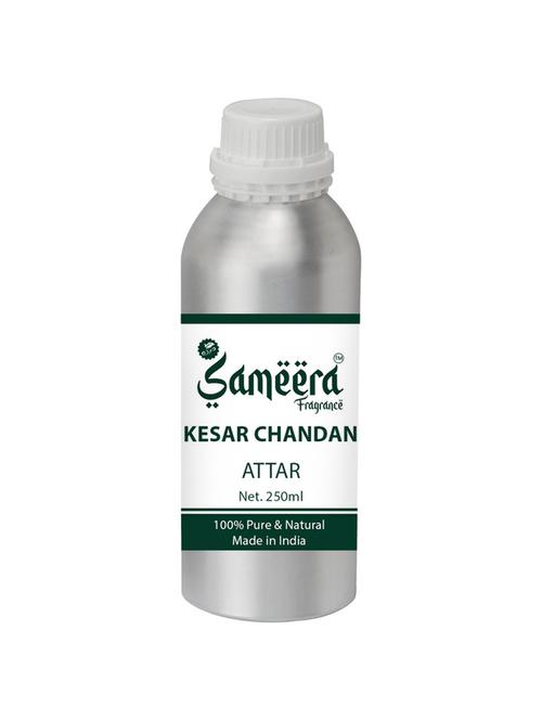 kesar chandan attar 250ml alcohol free perfume for men & women - 18268457 - Very Small Image - 1