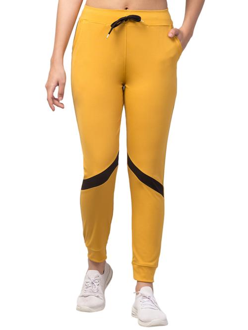 drawstring waist solid track pant - 18269023 - Very Small Image - 1