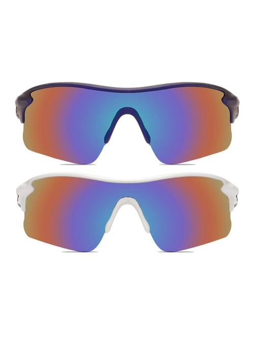 zyaden combo of 2 wrap-around sport -sunglasses-5021 - 18269356 - Very Small Image - 1
