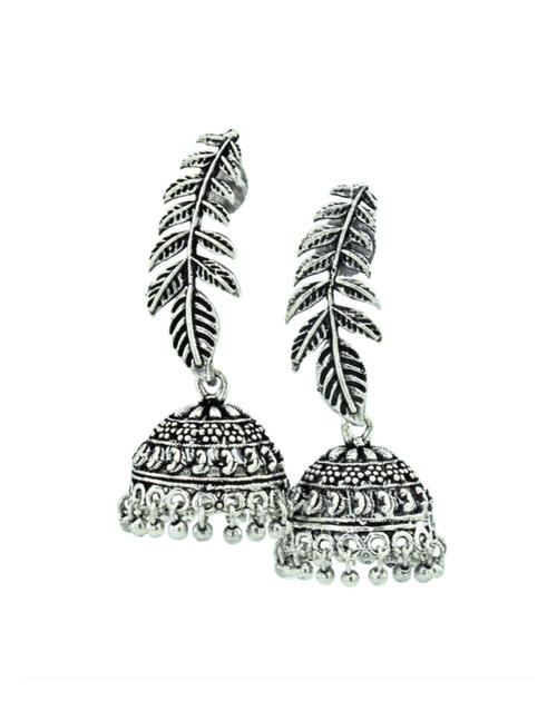 oxidizer jhumki earring wedding collection women - 18269437 - Very Small Image - 1